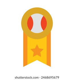 Major League Vector Flat Icon Design