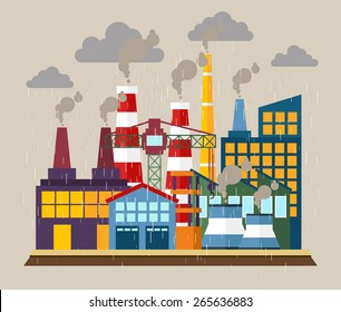 Major operating company. Buildings and structures.
