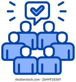 Majority Icon Element for Design
