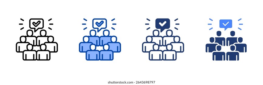 Majority icon sheet multiple style collection