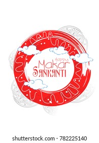 Makar Sankranti beautiful background