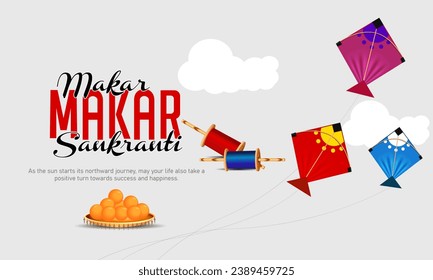 Makar Sankranti is a Hindu festival celebrating the transition of the sun into the zodiac sign of Capricorn (Makar).