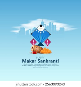 Makar Sankranti is a Hindu harvest festival celebrated across India and is observed with kite flying, feasts, and offering gratitude for a bountiful harvest.