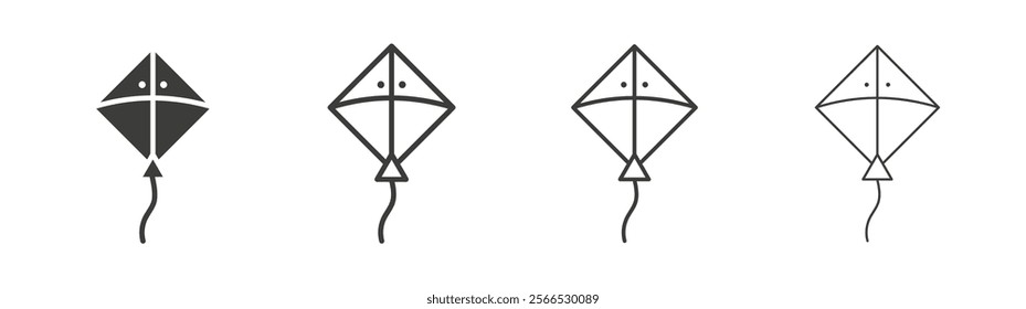 Makar sankranti icon collection for website design, app, UI design.