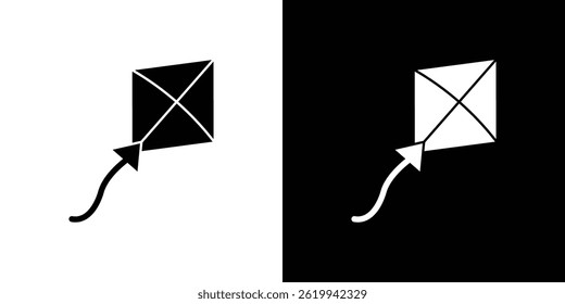 Makar sankranti icon vector, solid logo illustration, pictogram