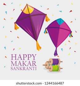 makar sankranti religion celebration with kites