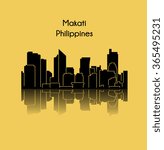 Makati, Philippines skyline