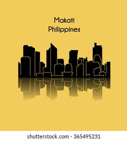 Makati, Philippines skyline