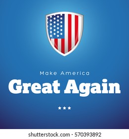 Make America Great Again vector banner