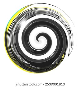 Make any space stand out with this abstract art background featuring a perfect blend of white, black, and yellow. Add a touch of modernity and uniqueness to your designs