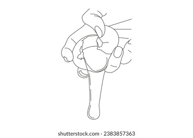 Hacer ilustraciones apropiadas de la pasta