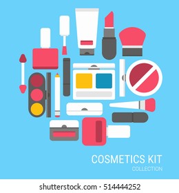 Make up and beauty collection.