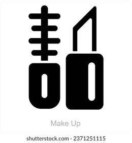 Make Up and beauty icon concept