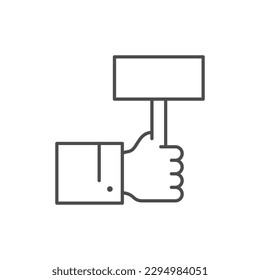 Make bid line outline icon