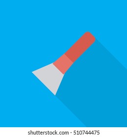 make up brush flat icon illustration isolated vector sign symbol