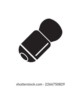 make up brush icon symbol,illustration design template.