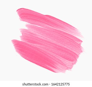 Make up brush paint stroke  watercolor background vector. Perfect abstract design for logo and sale banner. 