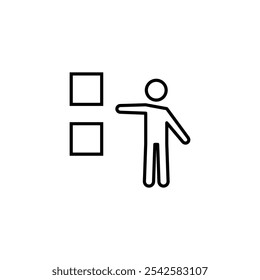 make choice and checkllist icon to do list symbol