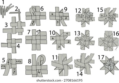 make christmas tree decoration star 
