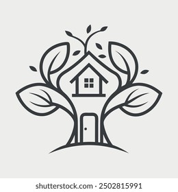 Make a clean, classy logo for your treehouse.