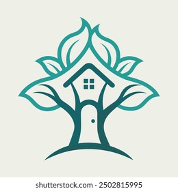 Make a clean, classy logo for your treehouse.
