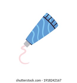 Diseño de crema para maquillaje y manos cosméticas, estilo de moda y tema cutáneo Ilustración vectorial