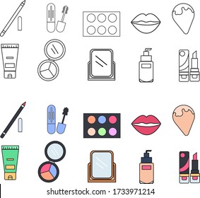 Configurar el logotipo de iconos cosméticos