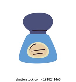 Diseño y diseño de frasco de perfumes cosméticos, estilo de moda y tema cutáneo Ilustración vectorial