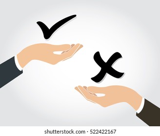 make decision , true or false vector 