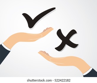 make decision , true or false vector 