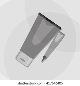 Make up design. cosmetic icon. skin care concept, vector illustration