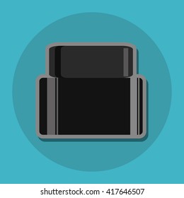 Make up design. cosmetic icon. skin care concept, vector illustration