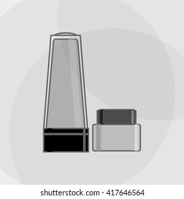 Make up design. cosmetic icon. skin care concept, vector illustration