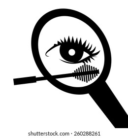 make up design, vector illustration eps10 graphic 