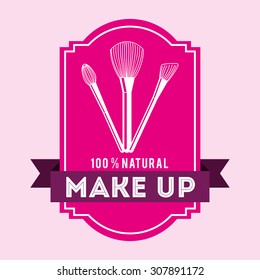 make up design, vector illustration eps10 graphic 