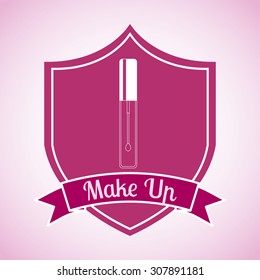 make up design, vector illustration eps10 graphic 