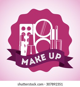 make up design, vector illustration eps10 graphic 