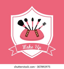 make up design, vector illustration eps10 graphic 