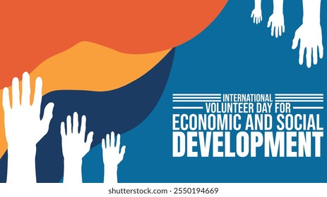 Dia Internacional do Voluntário para o Desenvolvimento Econômico e Social faça a diferença no dia 5 de dezembro.