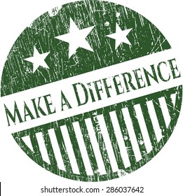 Make a Difference rubber seal