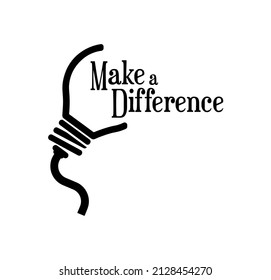 Hacer un signo de diferencia en el fondo blanco