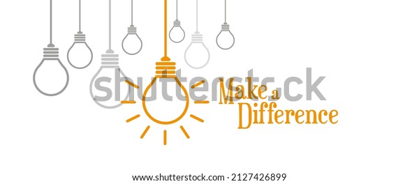 8,257 Make A Difference Stock Vectors, Images & Vector Art | Shutterstock