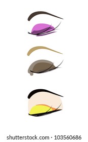 make up eyes