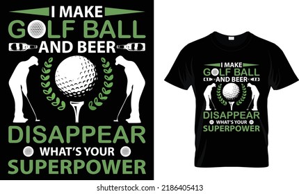 I Make Golf Ball And Beer Disappear What's Your Superpower
