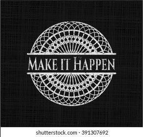 Make it Happen on blackboard