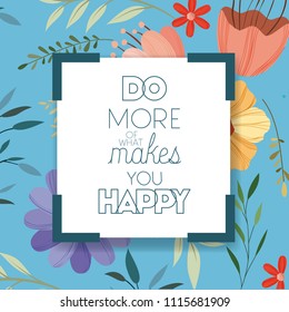 make it happy message with hand made font