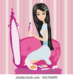 make up at home