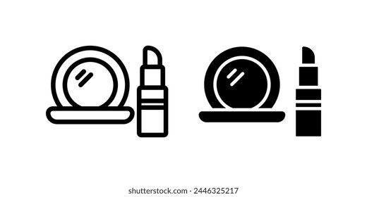 Make up icon. flat illustration of vector icon for web