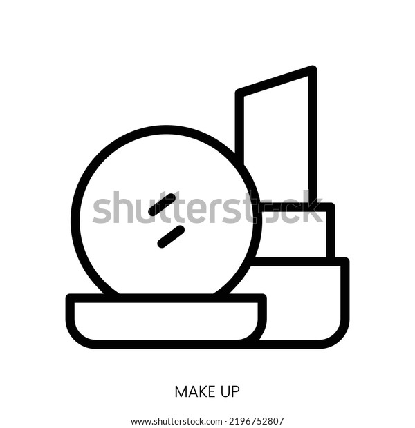 Make Icon Line Art Style Design Stock Vector (Royalty Free) 2196752807 ...