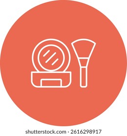 Make Up Icon Symbol Art Sign